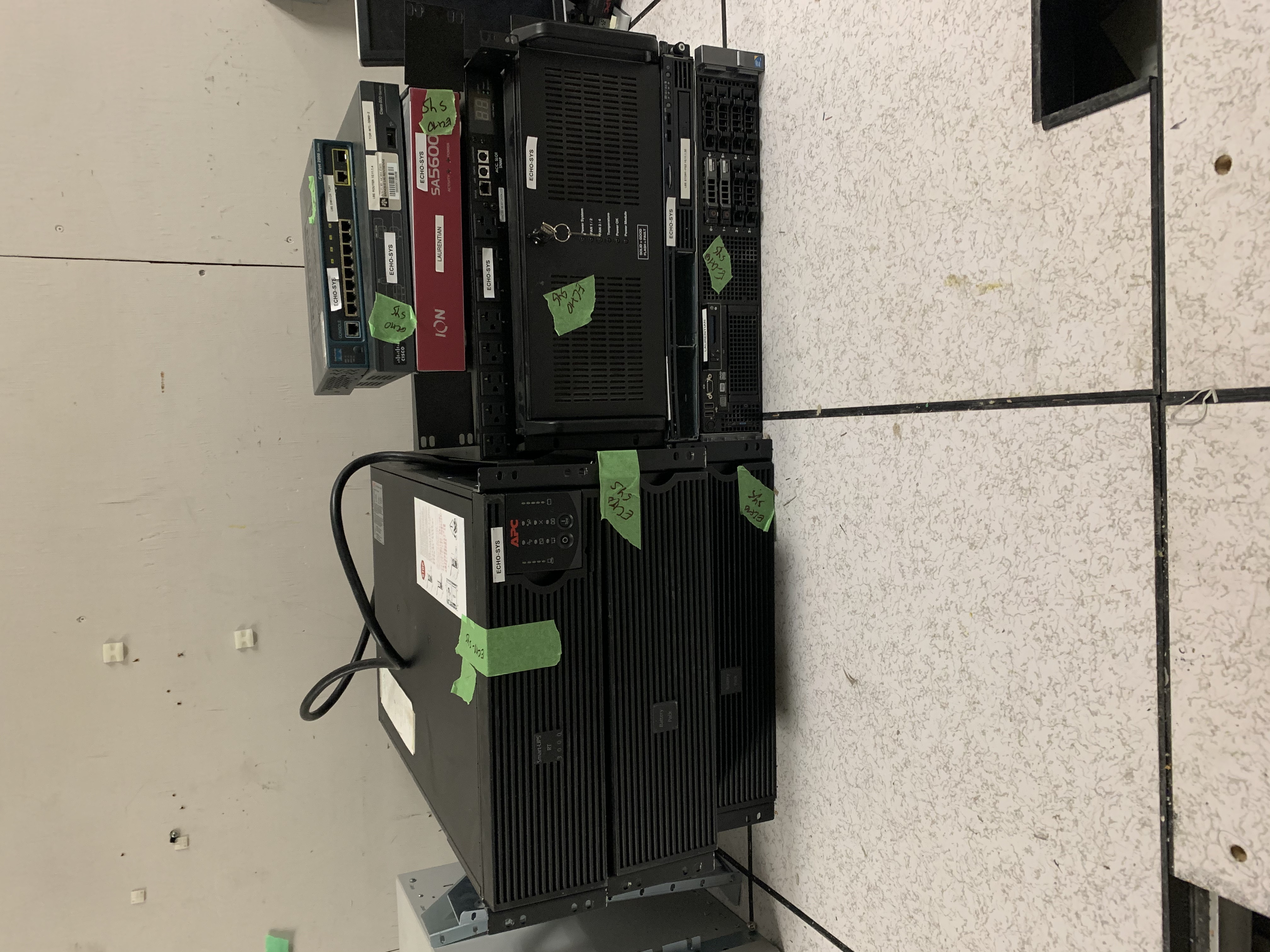 System and IT equipment relocations